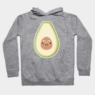 Kawaii Avocado Hoodie